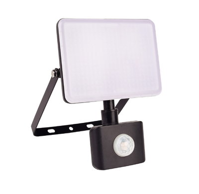LED-strålkastare med sensor 20W | Neutralvit 4000K | IP44 | Frameless