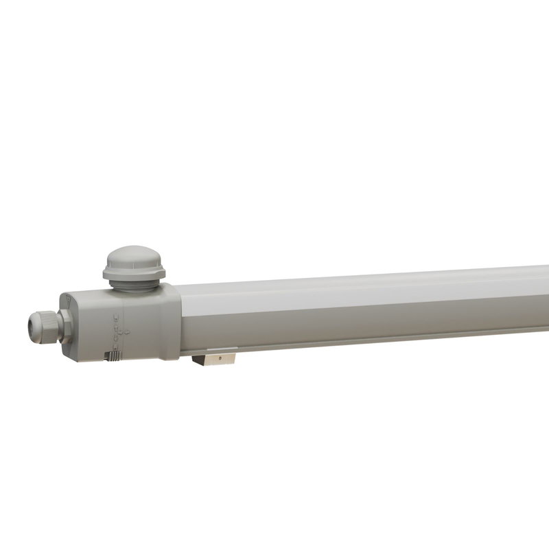 LED armatur 45W med sensor | 150cm | 4000K | 160 LM/W | IP65 | IK10