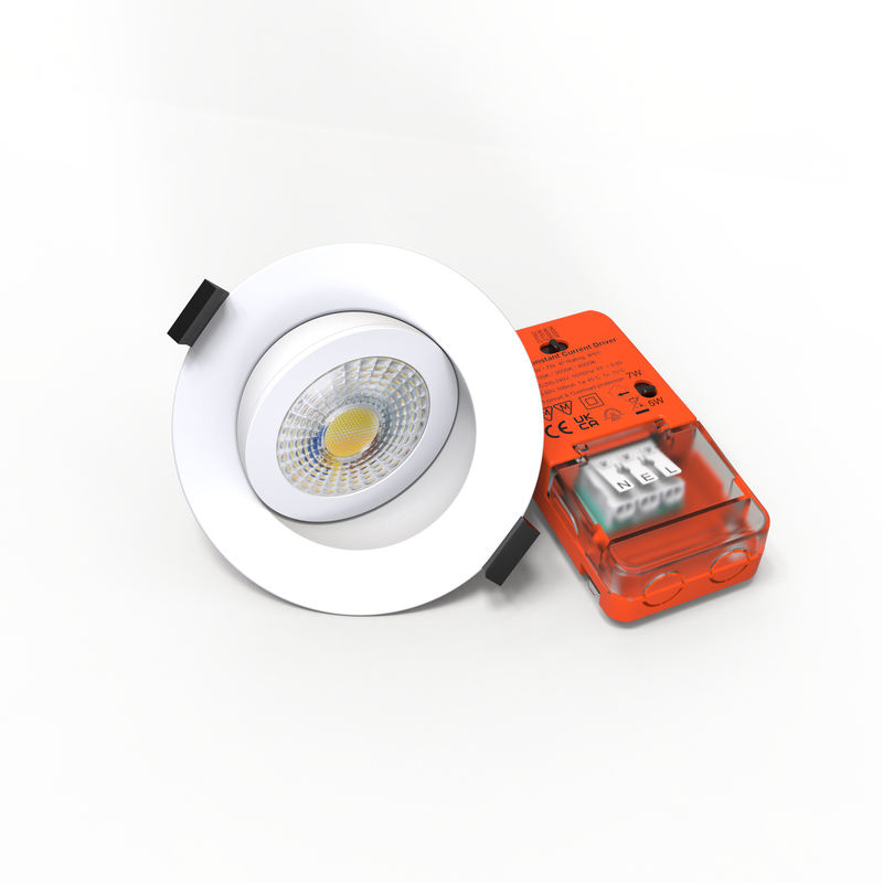 LED Downlight Orbit | 5-7W | CCT+Dim2Warm | 2700-4000K | IP65 | Dimbar | Värmeskydd LED Downlight Orbit | 5-7W | CCT+Dim2Warm | 2700-4000K | IP65 | Dimbar | Värmeskydd