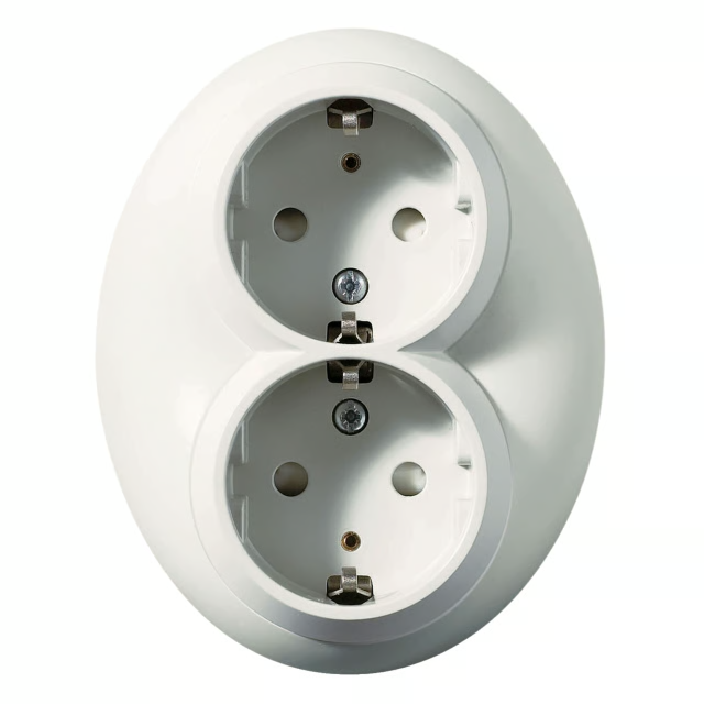 Schneider Electric Renova Vägguttag 2-vägs