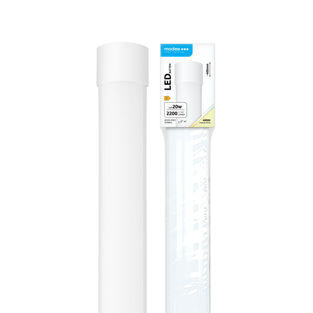 LED Växtbelysning 20W | 60 cm | 4000K Neutralvit | IP20