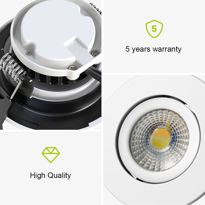 LED Downlight Neo | 8W | Dimbar | 3CCT | IP65 | Inkl. värmeskydd | ø68 | RA>95