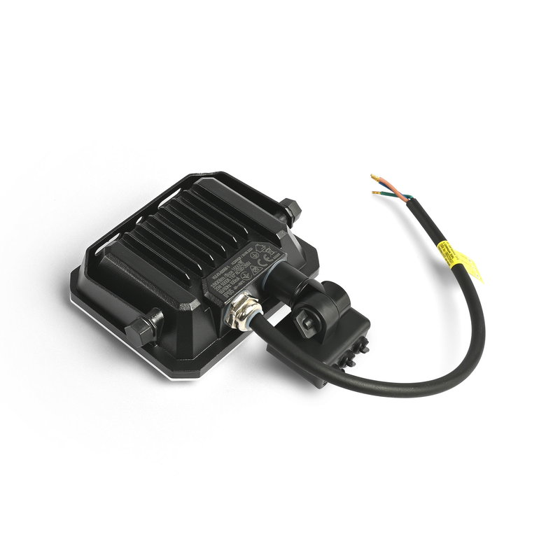 VIDEX | LED strålkastare 30W med sensor | Kallvit 5000K | IP65