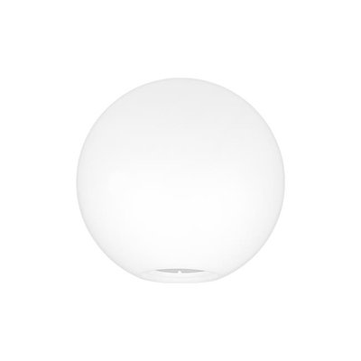 Klotlampa Utomhus | Trädgårdslampa | Large Ø350 mm | E27 | IP65 | Vit