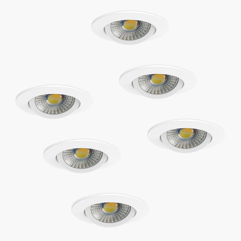 6-pack | LED Downlight Slimmy | 5-7W | CCT | 2700-3000K-4000K | IP65 | Dimbar | Värmeskydd 6-pack | LED Downlight Slimmy | 5-7W | CCT | 2700-3000K-4000K | IP65 | Dimbar | Värmeskydd