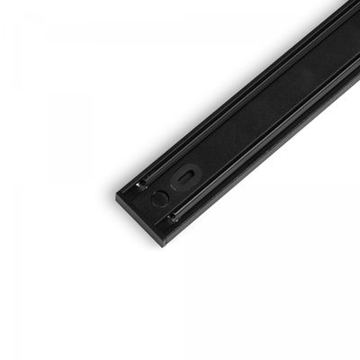 VIDEX | Tracklight-skena 2 meter | 1-fas | Svart | Magnetisk DC48V