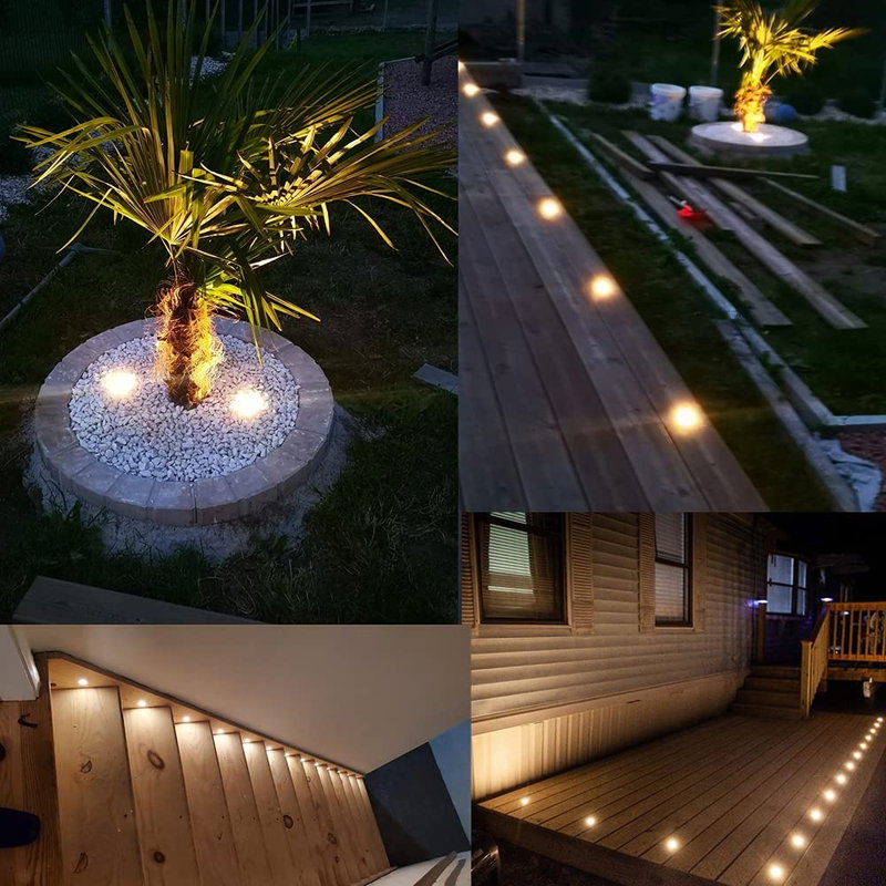 Decklights 16-pack | 12V | IP67 | Varmvit 3000K