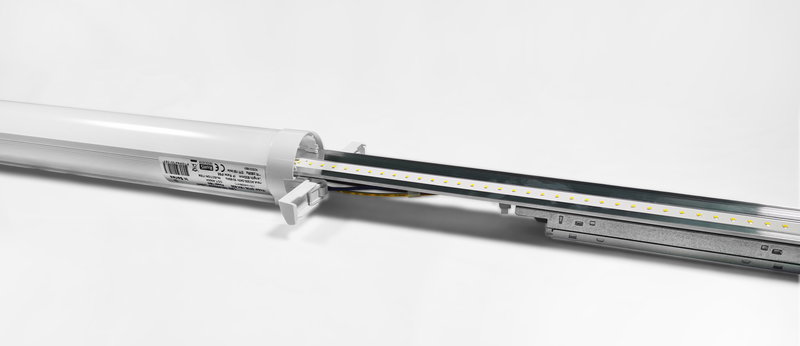 LED armatur 150cm 50W | Neutralvit 4000K | 150 LM/W | IP65 | Philips driver