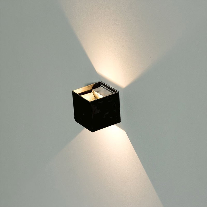 V-TAC | Vägglampa 11W | Svart | IP65