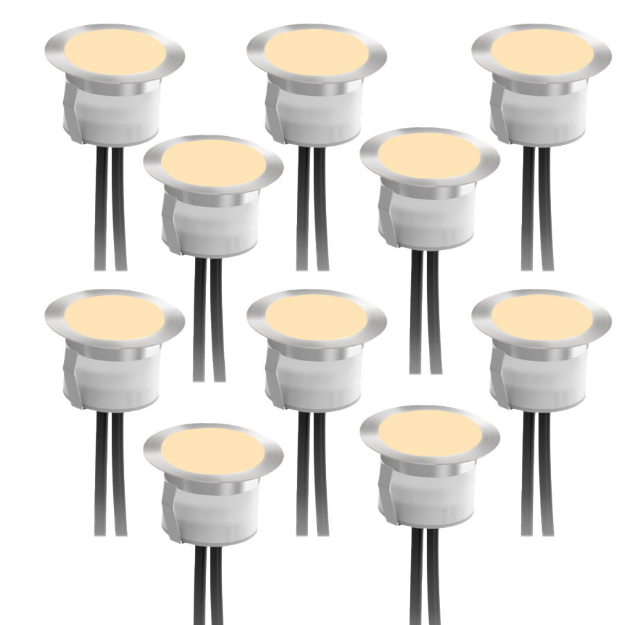 Decklights 16-pack | 12V | IP67 | Varmvit 3000K
