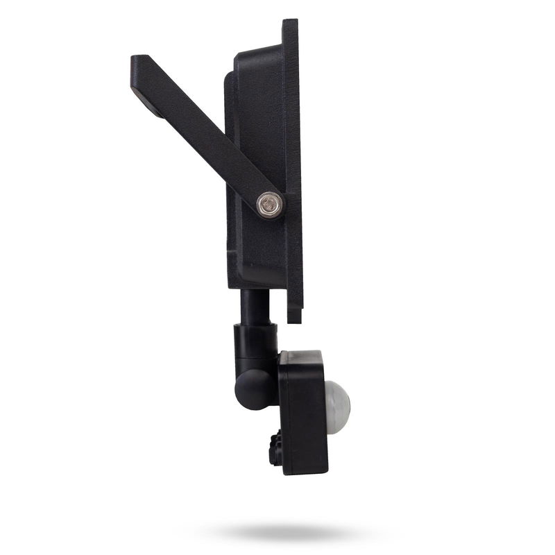 LED-strålkastare med sensor 20W | Kallvit 6400K | IP44 | Inkl. snabbkoppling