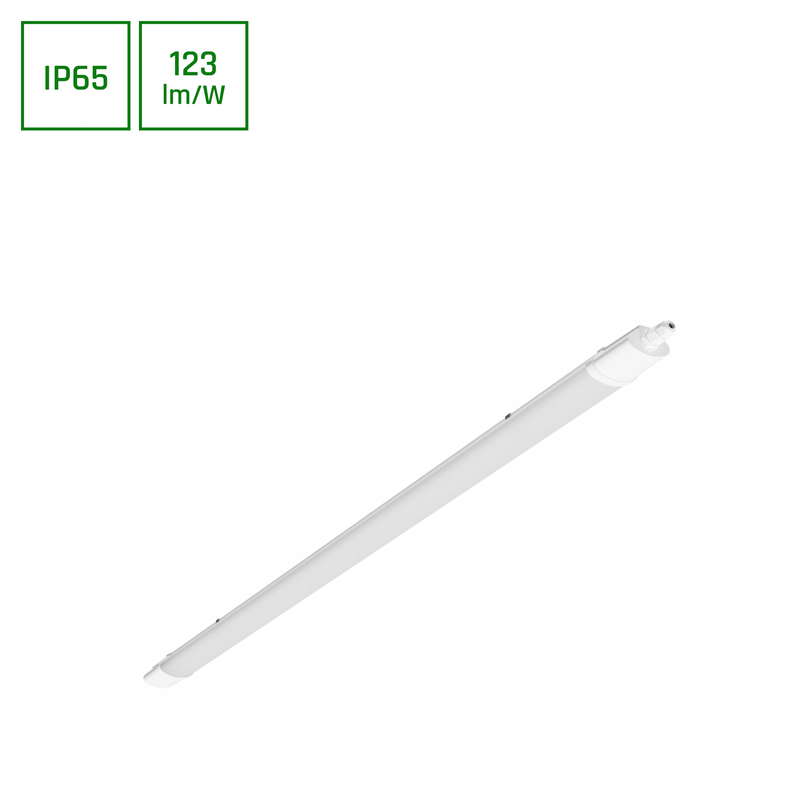 Växtbelysning komplett paket 36W | 120cm | 4000K | Vattentät IP65