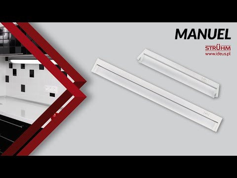 LED Bänkbelysning | 6,5W | 30cm | Neutralvit 4000K | inkl. Stickpropp