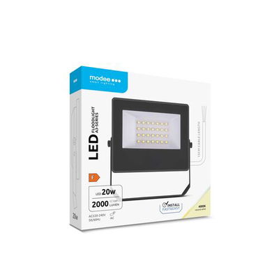 Modee Lighting LED strålkastare 20W | Neutralvit 4000K | IP65