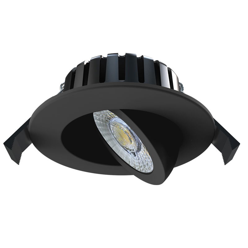 LED Downlight Orbit | 5-7W | CCT+Dim2Warm | 2700-4000K | IP65 | Dimbar | Värmeskydd | Svart