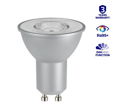 GU10 LED lampa | 7W | RA95 | Dimbar | Varmvit 2700K