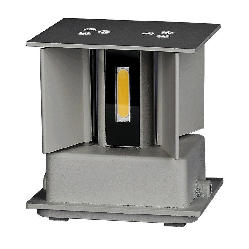 V-TAC | Vägglampa 11W | Grå | IP65
