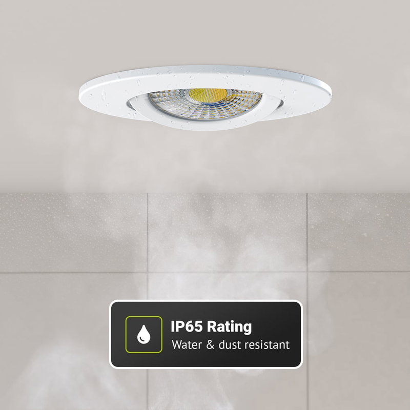 LED Downlight Neo | 8W | Dimbar | 3CCT | IP65 | Inkl. värmeskydd | ø68 | RA>95