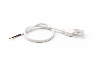 Sayox | PROFI Anslutningskit med öppen ände | 1,5 meter | Vit