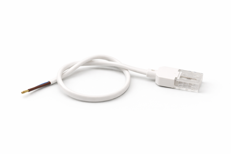 Sayox | PROFI Anslutningskit med öppen ände | 1,5 meter | Vit