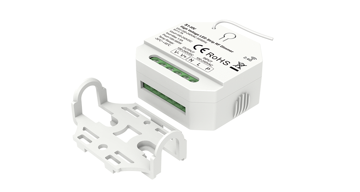 LED dimmer 360W | RF | push-dim