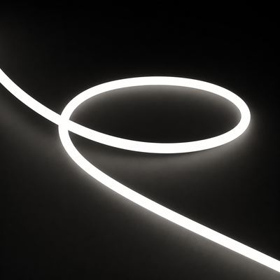 D16 Neon Flex Tube för Inredning | Neutralvit 4000K | 25 meter | Inkl. stickpropp