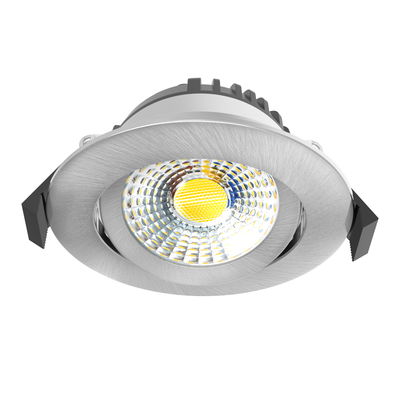 LED Downlight Slimmy | 5-8W | 3CCT | D2W | IP65 | Dimbar | Silver | Värmeskydd