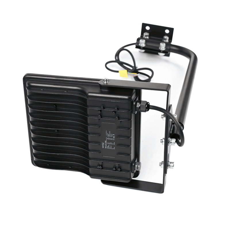 Skylto 30W | 4000K Neultralvit | IP66 | Med 60 cm Arm | Asymmetrisk