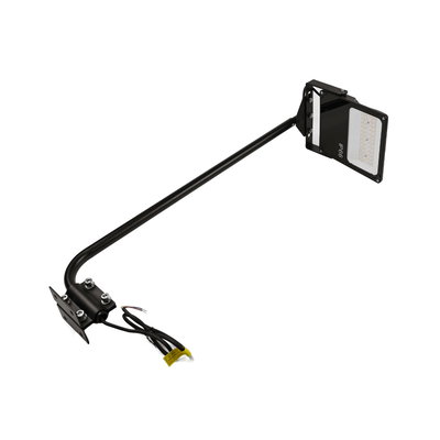 Skylto 50W | 4000K Neultralvit | IP67 | Med 90 cm Arm | Asymmetrisk