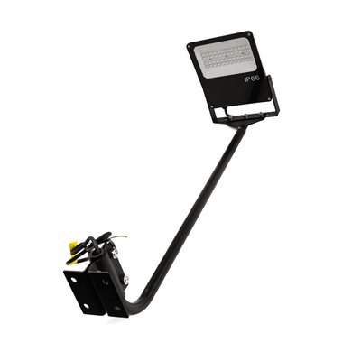 Skylto 50W | 4000K Neultralvit | IP67 | Med 90 cm Arm | Asymmetrisk