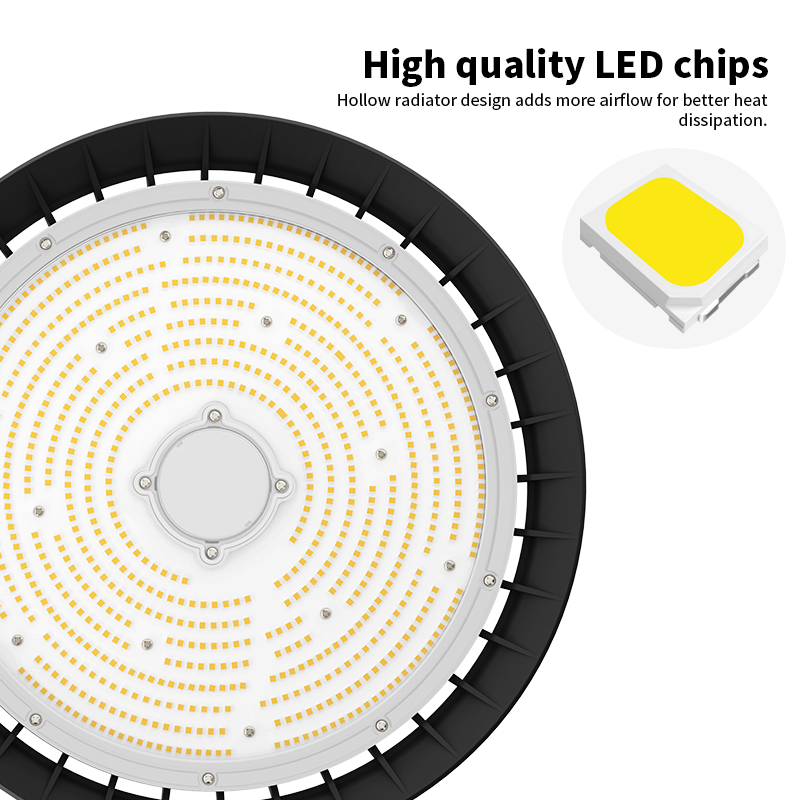 LED High Bay | 100W | Kallvit 6000K | IP65 | 150 LM/W | 1-10V | Philips driver