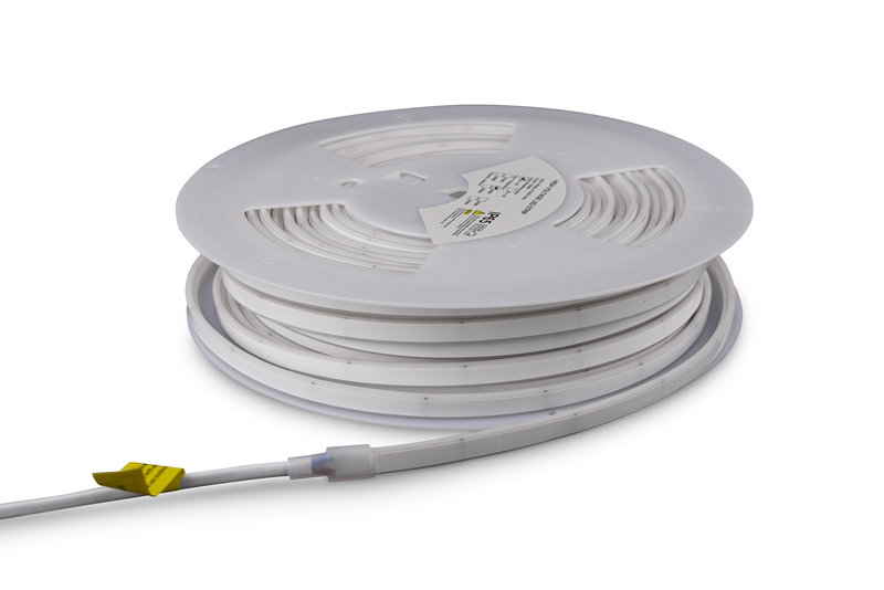 COB LED Strip 25 meter | 12W/meter | 3000K Varmvit | IP65 | 230V | Dimbar