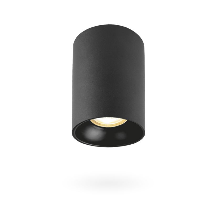 VIDEX | Taklampa svart reflektor | GU10-sockel