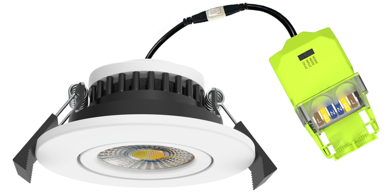 LED Downlight Neo | 8W | Dimbar | 3CCT+D2W | IP65 | Inkl. värmeskydd | ø68 | RA>95