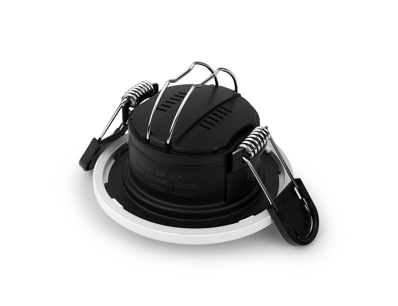 LED Downlight | 6W | Dimbar | 3CCT | IP65 | Inkl. värmeskydd  | ø68