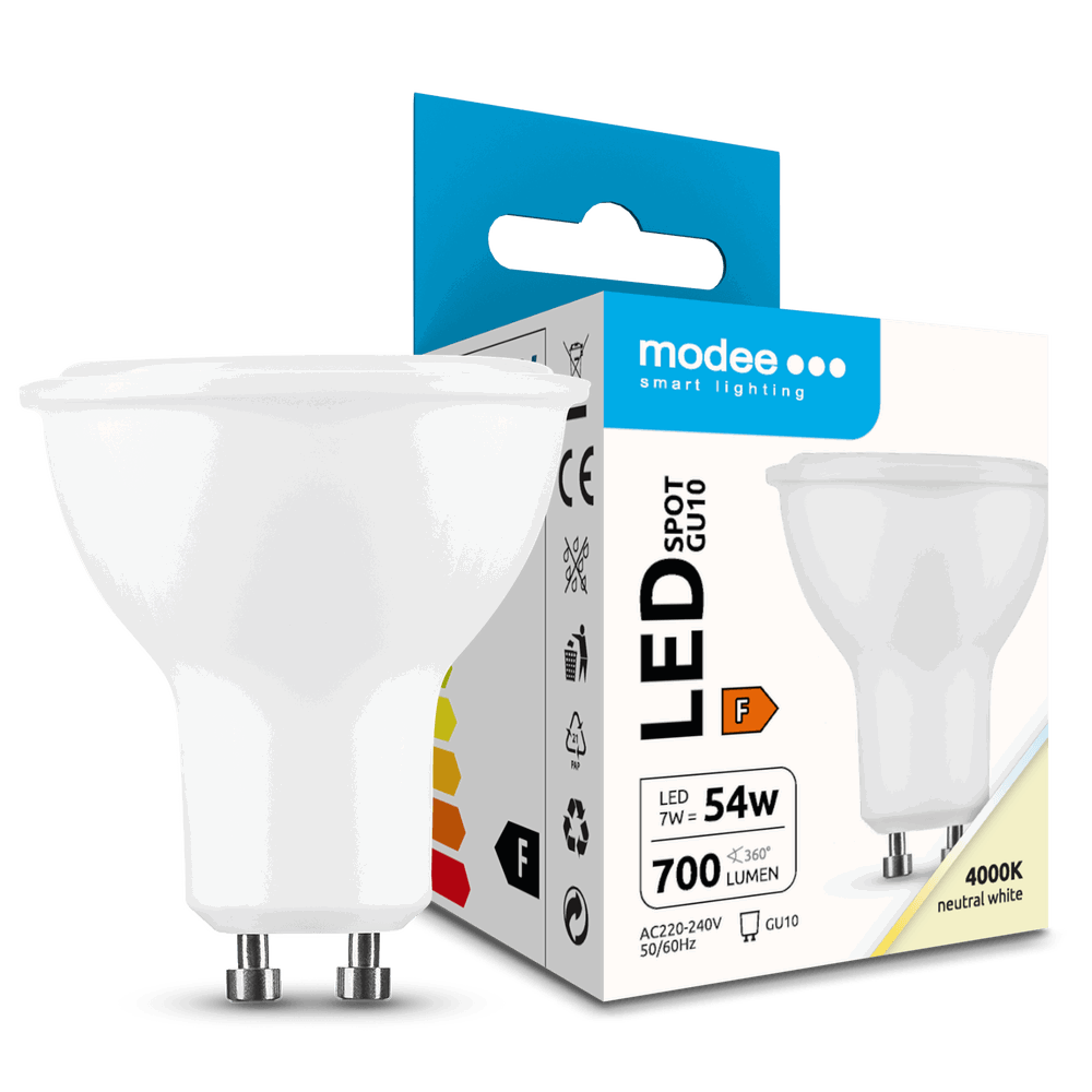 LED GU10 Spot 7W | Neutralvit 4000K