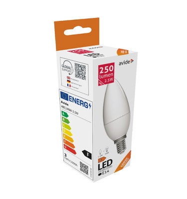 Avide | LED E14-lampa 2,5W | Neutralvit 4000K