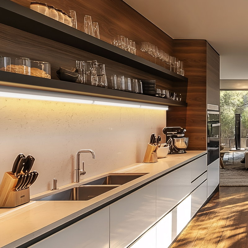 Skåpbelysning 60cm | 7W | 230V | Inkl. anslutningskabel