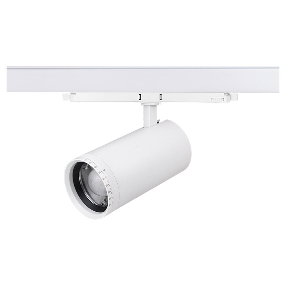 3-fas | Skenspotlight Zoomie | Dimbar | 10W-20W-30W | CCT | 15-55° | Vit