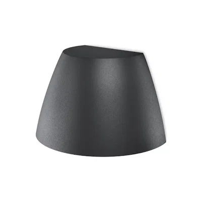 lejd OUT-02-U Smart Vägglampa 2xUttag Svart