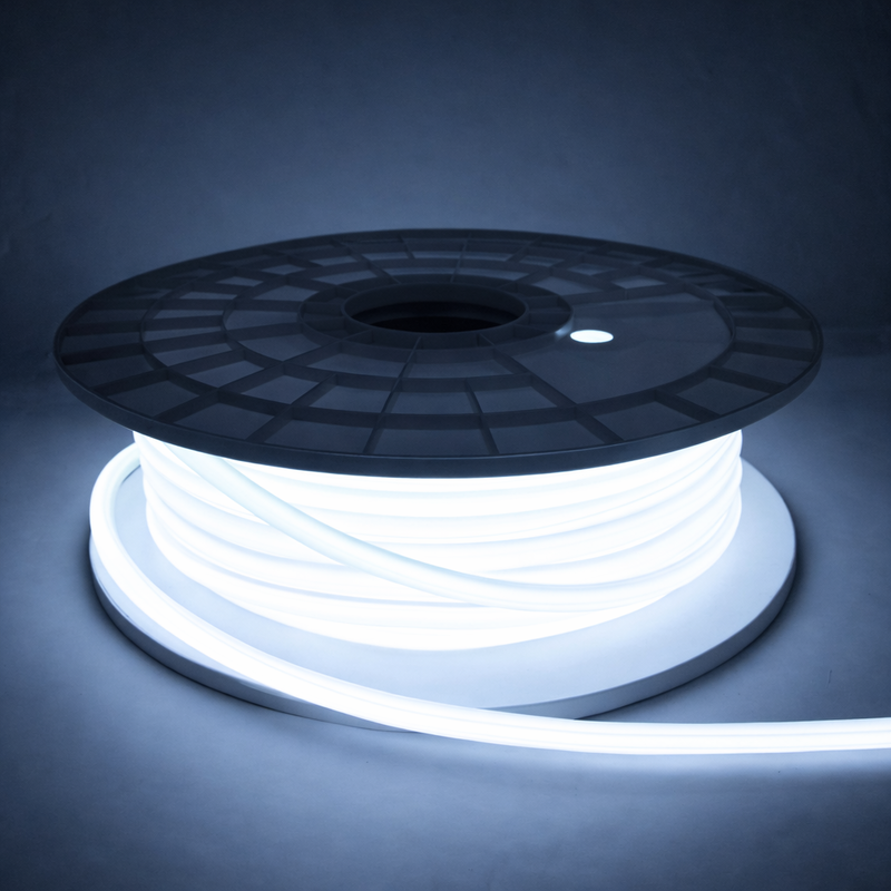 Vattentät Neon COB LED strip | 10,5W/m | 230V | 6000K | Dimbar | Super-flex
