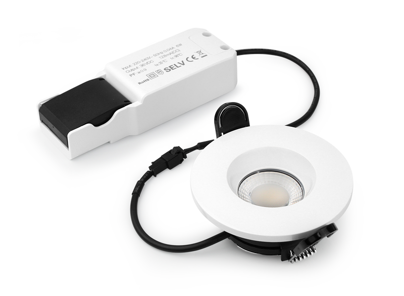 LED Downlight | 6W | Dimbar | 3CCT | IP65 | Inkl. värmeskydd  | ø68
