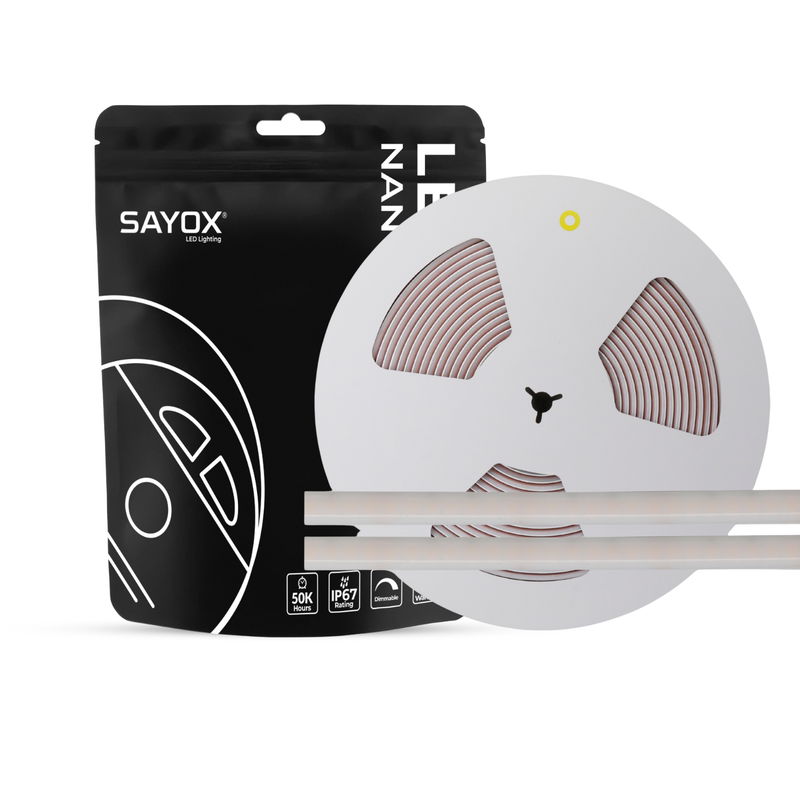 Sayox | PRO+ NANO LED Strip | 10 meter | 210 LEDs p/m | 24V | IP67 | 10W p/m