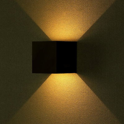 V-TAC | Vägglampa 11W | Svart | IP65