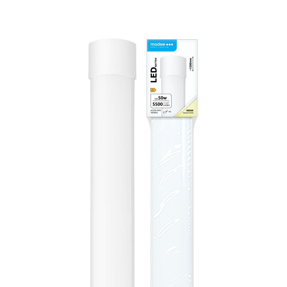 LED Växtbelysning 50W | 150 cm | 4000K Neutralvit | IP20