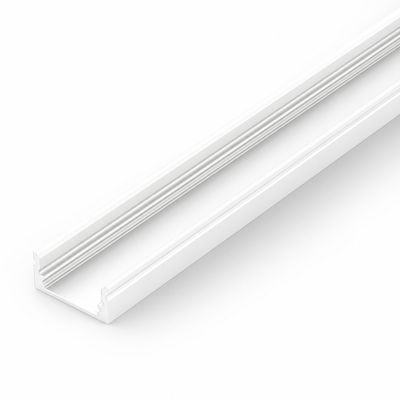 LED Profil | SS17 | Utanpåliggande | 17 x 8,4 mm | 1 meter | Utan diffusor