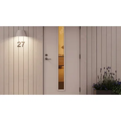 Plejd OUT-02-U Smart Vägglampa 2xUttag Vit