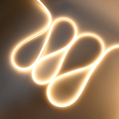 Vattentät Neon COB LED strip | 9W/m | 230V | 2700K | Dimbar | Super-flex