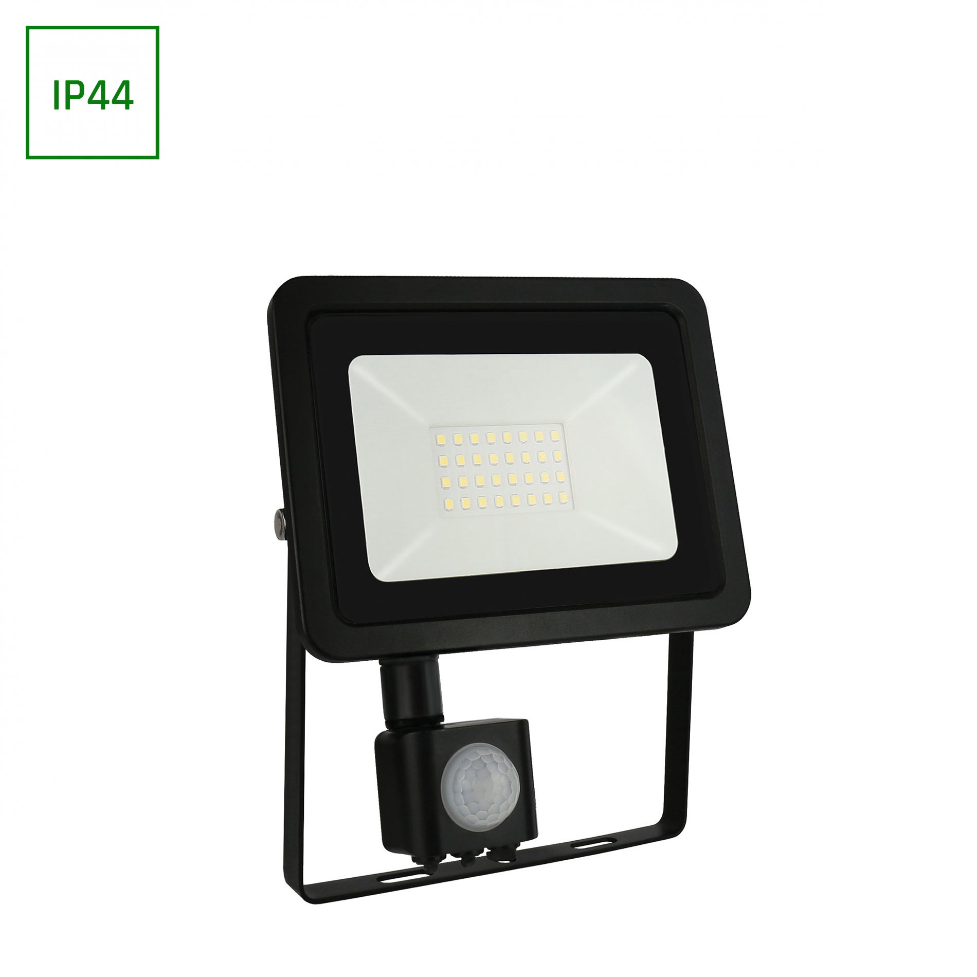 LED-strålkastare med sensor 30W | Varmvit 3000K | IP44