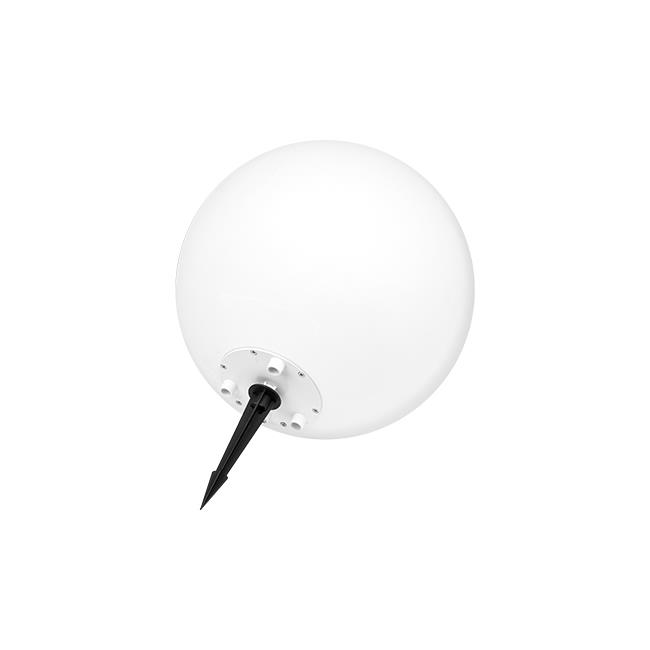 Klotlampa Utomhus | Trädgårdslampa | Large Ø350 mm | E27 | IP65 | Vit